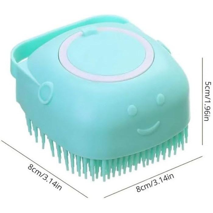 Бурштук для догляду за шерстю котів з довгим хутром, щітка для собак та котів, гребінець для котів, щітка для догляду за тваринами, для кошенят, кроликів, інструмент для видалення шерсті, масажна чистка, розпушувач вузлів, Blue G653