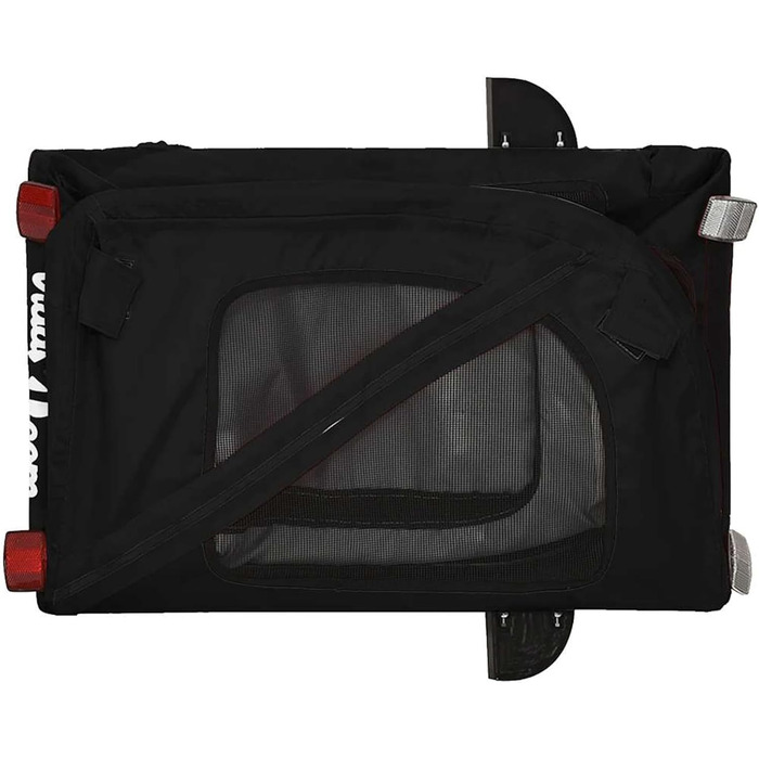 Фаркоп-причіп для собак Gecheer: міцний, з тканини Oxford та дахом з ПВХ, для безпечних та комфортних поїздок з домашніми тваринами