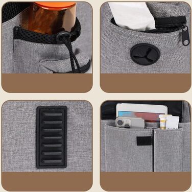 Сумка-переноска для собак у велосипедний кошик | Зручна переноска для тварин з поліестеру | Велосипедна переноска для собак | Рюкзак-переноска для собак з регульованою вентиляцією для походів