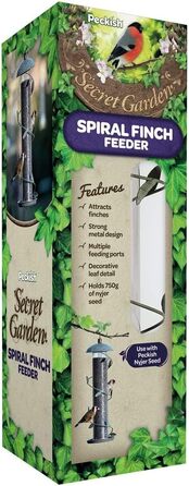 Годівниця для птахів Peckish Secret Garden, 17x17x20 см