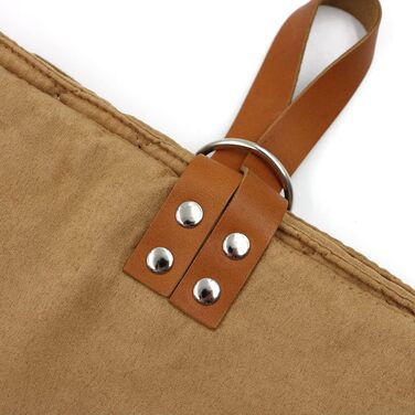 Килимок для собак Paws&Co: складний, портативний, 100x65 см (L, Коричневий)