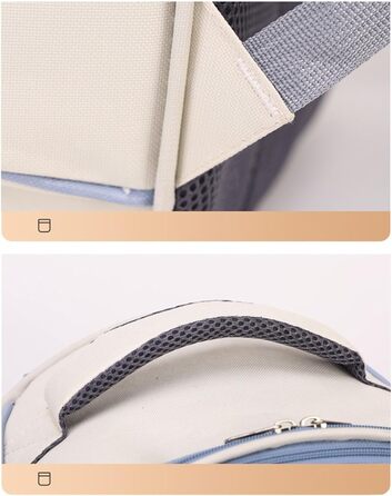 Транспортна сумка для собак, блакитна – зручна переноска для подорожей, авто, та прогулянок