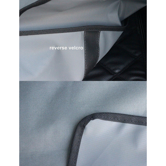 Захисний чохол на сидіння для собак XL (Сірий C) - Водонепроникний, нековзний, універсальний для авто, SUV, пікапів, Jeep, мінівенів