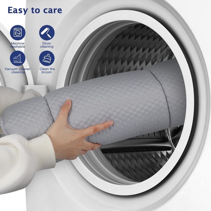 Килимок для собак BVAGSS XH080 (76x50 см, сірий) – двосторонній, прохолодний та теплий, для маленьких, середніх та великих собак