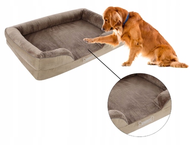 Ортопедичне ліжко для собак Lovedog, багатоколірне, 70 см x 55 см