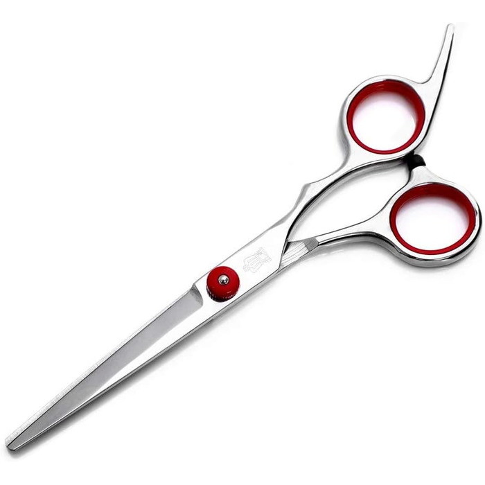 Набір професійних ножиць для грумінгу WYGC PETS: прямі та зігнуті ножиці для собак та котів, 6 дюймів, нержавіюча сталь