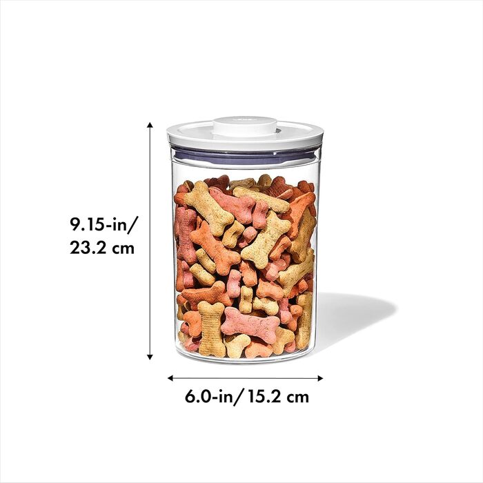OXO Good Grips Контейнер для корму тварин 3,1 л, герметичний, BPA-free