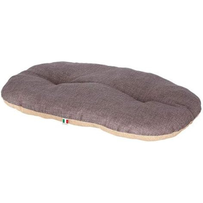 Лежанка для тварин Kerbl Loneta, коричнево-сіра, 92 x 64 см