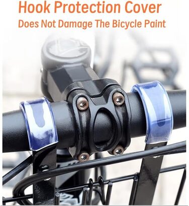 Складаний велосипедний кошик - навісний багажник для перевезення вантажу, швидкознімний, для керма та багажника, до 25 кг (срібний)