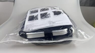 Складаний водонепроникний велосипедний кошик Lemondo – алюмінієвий кошик на кермо з подвійними ручками, 35,5 x 24,5 x 25 см, для покупок, пікніків, транспортування домашніх тварин, аксесуари для велосипеда