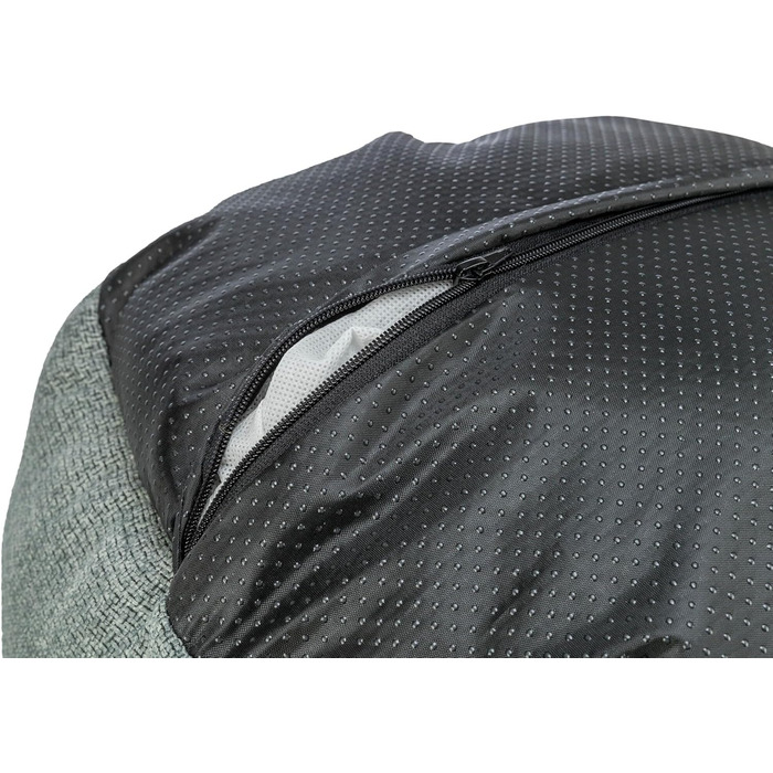 ТRIXIE Viviana – зручне ліжко для собак, 60x50 см, блакитно-сірий колір, з м'яким оксамитовим покриттям, інтегроване м'яке вкладання, антиковзаюче дно, легко миється