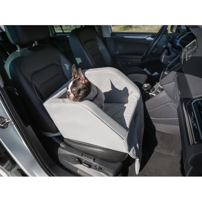 Автомобільний лежак для собак, переноска, корзина для собак, лежанка для котів, для маленьких собак, штучна шкіра, 46x46x31 см