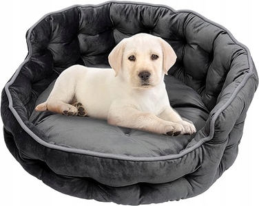 Кругла лежанка для собак QUVITA, 60 см