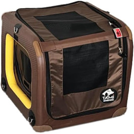 Транспортна переноска для собак Tami Backseat XS: переноска-клітка для автомобіля, автотранспортна коробка для собак, переноска для собак
