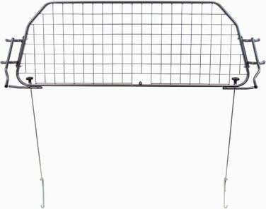 Сітка для собак Travall, сумісна з Opel/Vauxhall Zafira (2005-2014) [Без панорамного даху]. Надійна сталева перегородка для багажника, захист вантажу.