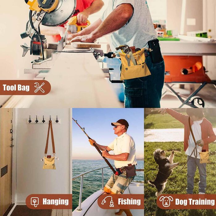 Сумка для корму з кишенями