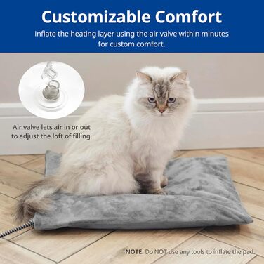 Килимок грілка для котів та собак Outdoor, 70x40 см, 50 Вт