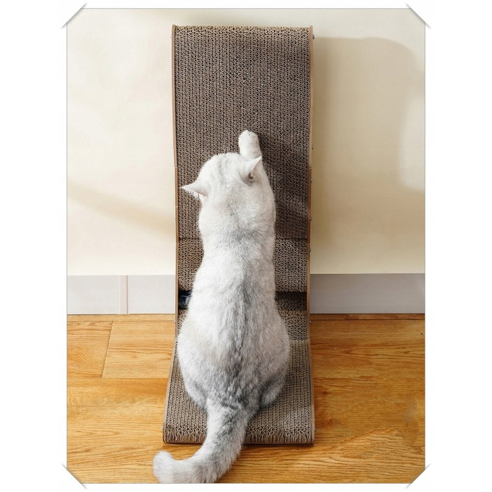 Низька кігтеточка K&M для котів до 60 см