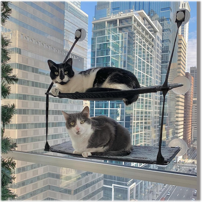 Кіттон - лежанка для котів на підвіконник, двоярусна, K&H Pet Products