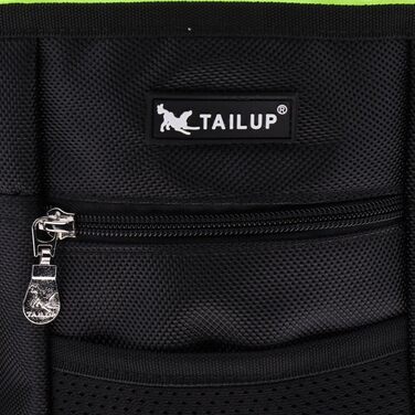 Сумка для корму для собак D DOLITY | Лежачка для дресирування собак | Сумка для ласощів з плечовим ременем | Сумка для перекусів для собак, для активного відпочинку на вулиці - Чорна