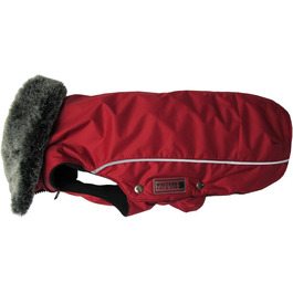 Вольтерс | Зимова куртка Амундсен червоного кольору | Довжина спини 24 см