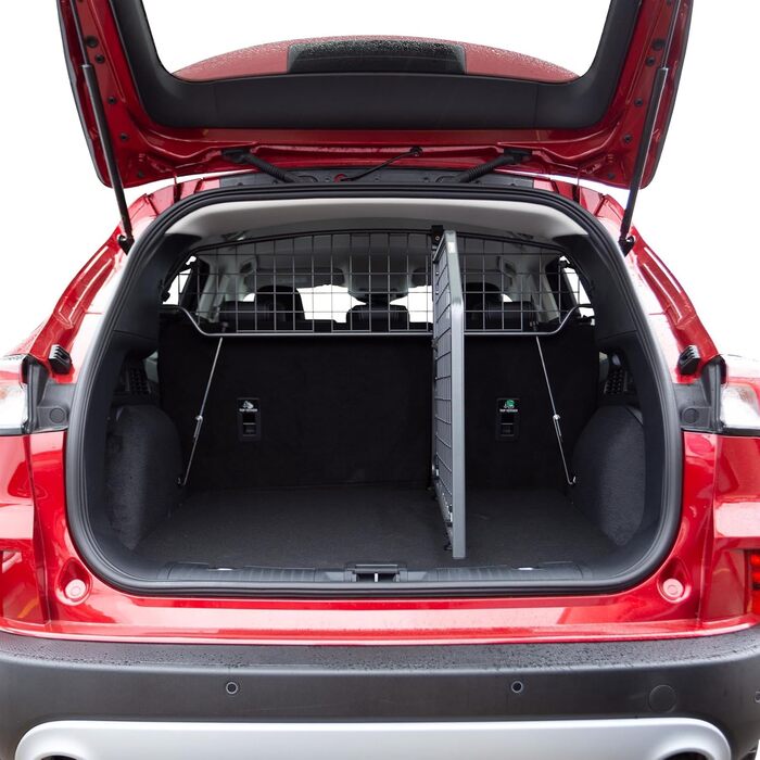 Сітка для собак Ford KUGA (2019-): захист та бар'єр для багажу, сталь, сірий колір