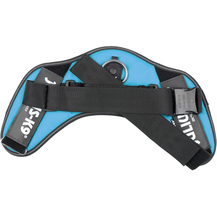 Шлейка Julius K-9 IDC Powergeschirre з індивідуальним написом, для собак малого, середнього та великого розміру, 16IDC+CUSTOMP-ANT (Аквамарин)