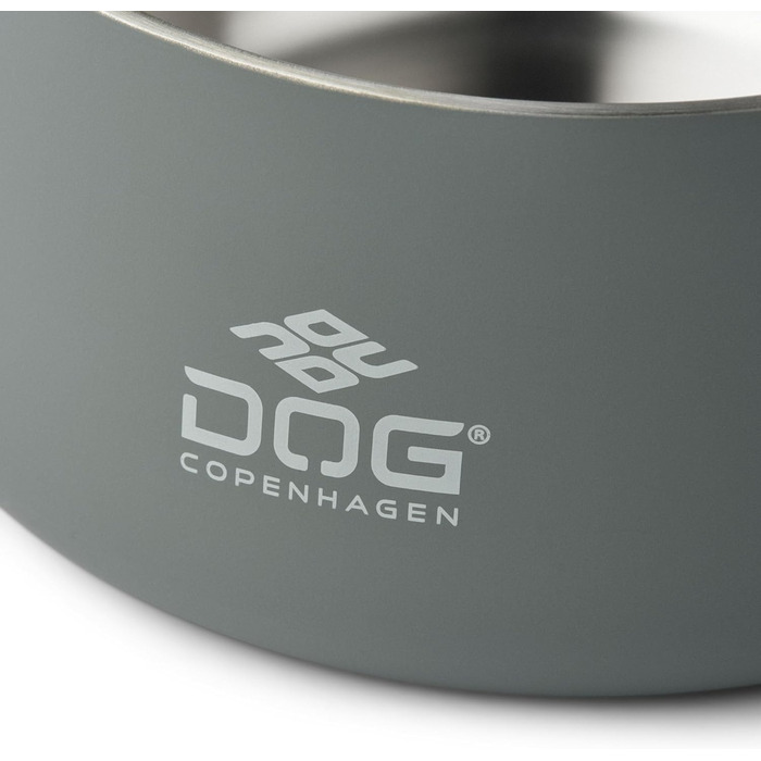 Миска для собак DOG Copenhagen Vega S/M, сіра, пластик