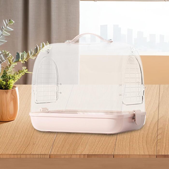 Трансформер для перевезення птахів Nymphensittich: рюкзак-переноска для птахів, прозорий клітка, м'яка переноска, клітка для подорожей з птахами | Переноска для птахів на відкритому повітрі, знімна переноска для хом'яків, прозора переноска для домашніх тв