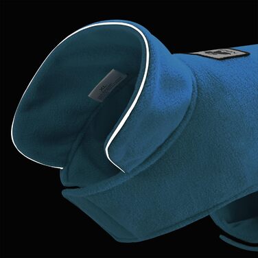 Зимовий теплий пуловер для собак з флісу Polar, бавовняна куртка для собак, блакитний, розмір M