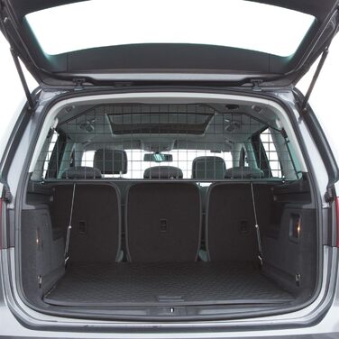 Автомобільна перегородка Travall для собак, сталева, для Volkswagen Sharan, Seat Alhambra (2010-2020), захист багажника, бар'єр для домашніх тварин