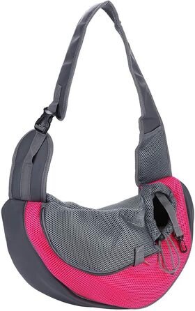 Тканинна переноска для собак та котів, сумка-переноска для тварин, рожева