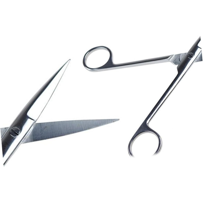 Набір професійних ножиць для грумінгу собак та котів BESTYASH (4 шт.) - прямі та зігнуті, нержавіюча сталь, ергономічний дизайн