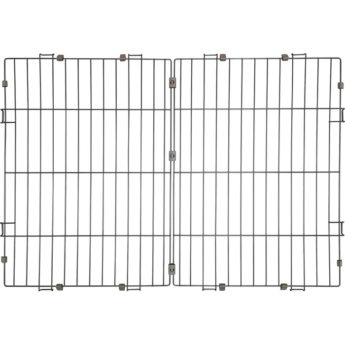 Клітка для собак та котів Iris Ohyama STS-1200TY з дахом та дверима, коричнева, 66 см, з колесами, для собак та кошенят, для використання в приміщенні та на вулиці