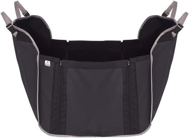 Накидка на сидіння автомобіля для собак - чорна, водовідштовхувальна, антиковзаюча, захист від бруду та подряпин, для собак середніх та маленьких порід, цуценят