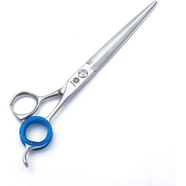 Професійні ножиці для грумінгу тварин 7.0 дюймів, з нержавіючої сталі, прямі, для собак та котів, для салону та дому
