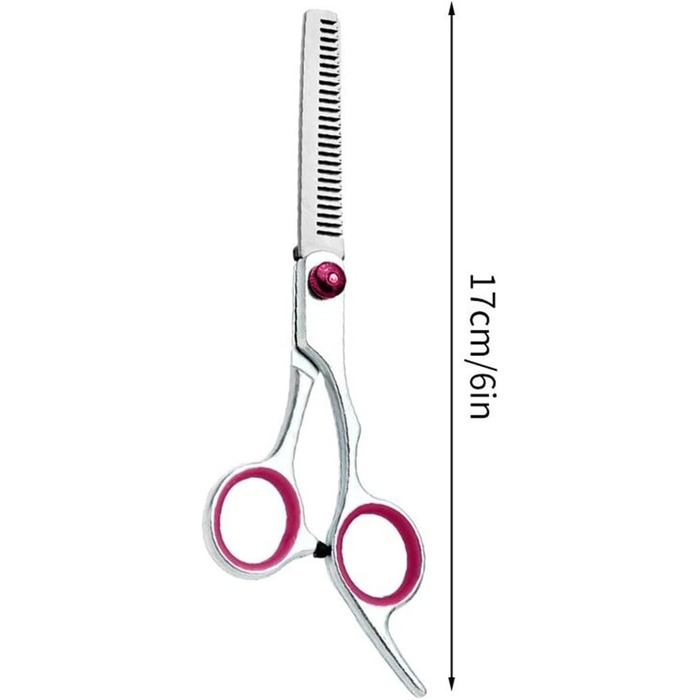 Професійний набір ножиць для грумінгу собак 4 в 1, 6 дюймів, ножиці для стрижки шерсті собак, прямі та зігнуті ножиці, ножиці для фінальної обробки з зубчиками