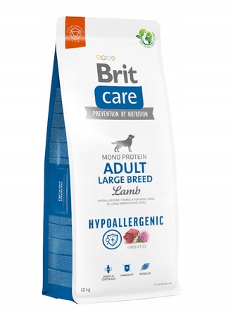 Сухий корм Brit Care Hypoallergenic для дорослих собак великих порід з ягнятимим, 14 кг
