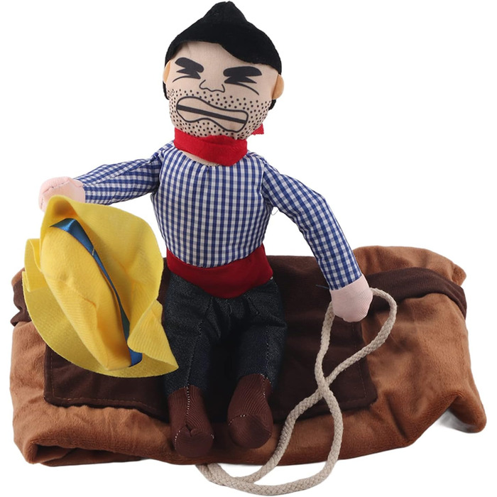 Костюм для собак Filfeel: Веселий костюм на Хелловін, ковбойська куртка для собак маленьких, середніх та великих розмірів (L, XL, для їзди)