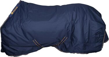 Зимова кінська попона Bucas Irish Turnout 300 г, navy/gold, Rip-Stop, Silk-feel