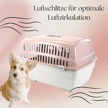 Транспортна переноска для собак 2 шт. IATA, розмір L - переноска для собак у літак