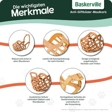 Корзина для собак Baskerville Box Design, розмір 7 (може варіюватися)
