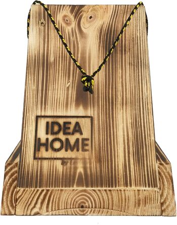 Дім для птахів IDEA HOME з дерева на ланцюгу, годівниця для птахів, підходить для цілорічного годування