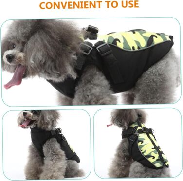 Тепла жилетка для собак VICASKY з нагрудником, дихаюча, зносостійка, для особливих випадків