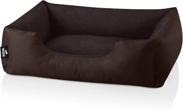 Ліжко для собаки BedDog Zara S, знімний і праний чохол, подушка-лежак, диван для маленьких собак