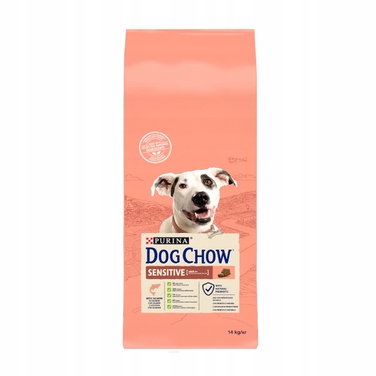 Корм для собак Purina Dog Chow Sensitive Adult Karma з лососем, 14 кг