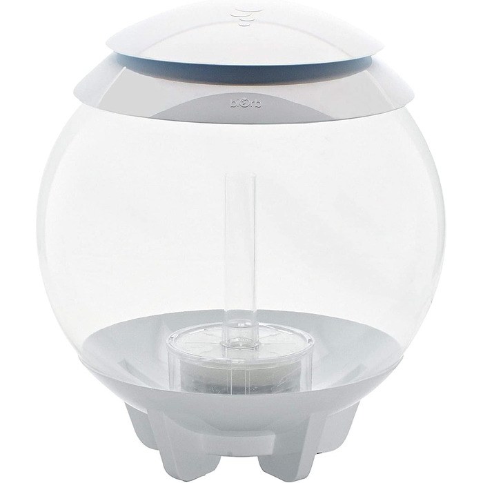 Акваріум біOrb Halo 15 MCR, білий, акриловий, круглий, з LED підсвіткою та фільтром
