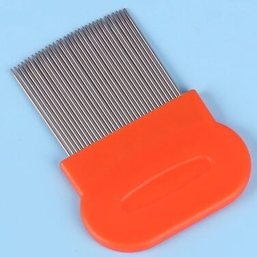 Щітка для собак, інструмент для догляду за шерстю, професійна щітка для собак (червона) 8x6x4 см