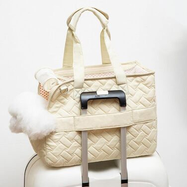 Сумка-переноска для собак маленьких порід WSFYTAM, сіра, M