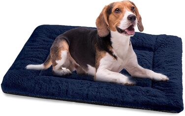 Крісло-ліжко для собак середніх порід Baodan, 90x60 см, миється, з антиковзною основою, блакитне